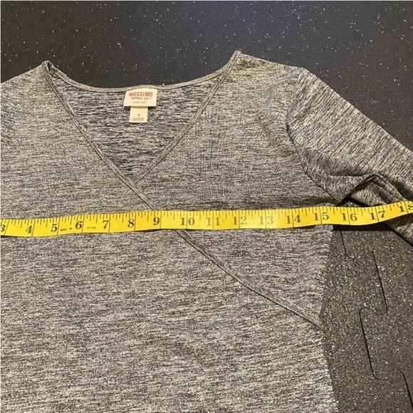 Mossimo Supply Co. Women Heathered Gray Bodysuit Size small Great condition - Picture 6 of 8